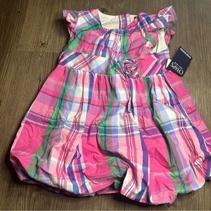 Girls plaid romper  Chaps